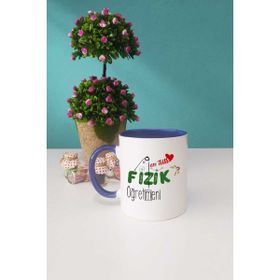 Hedizu En Tatlı Fizik Öğretmeni Lacivert Kupa