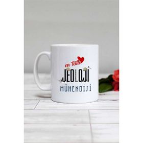 Hedizu En Tatlı Jeoloji Mühendisi Hediye Beyaz Kupa