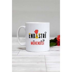 Hedizu Endüstri Mühendisi Hediye Beyaz Kupa