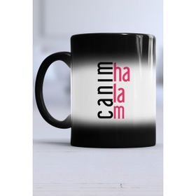 Hedizu Halaya Hediye Canım Halam Siyah Kupa