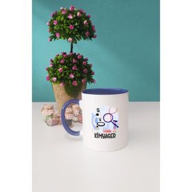 Hedizu Lacivert Kimyagere Hediye Kimyager Kupa Bardak