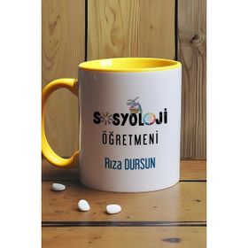 Hedizu Öğretmenler Günü Hediyesi Sarı Kupa