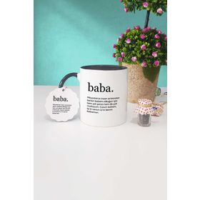 Hedizu Siyah Kral Adamsın Baba Babaya Hediye Kupa Bardak