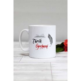 Hedizu Tarih Öğretmeni Hediye Beyaz Kupa