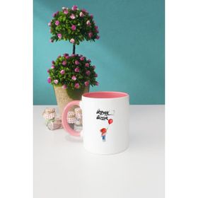 Hedizu Ütopyalar Güzeldir Pembe Kupa
