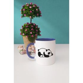 Hedizu Uykucu Panda Lacivert Kupa