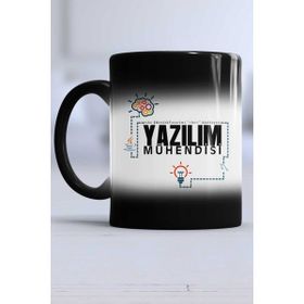 Hedizu Yazılım Mühendisi Siyah Kupa
