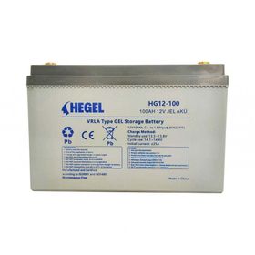 Hegel 100 AH 12 V Jel Akü
