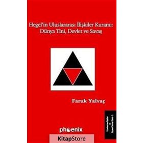 HEGEL´IN ULUSLARARASI İLİŞKİLER KURAMI: DÜNYA TINI, DEVLET VE SAVAŞ - FARUK YALVAÇ