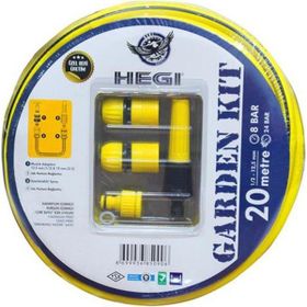 Hegi Garden Kit 20 mt 1/2 inç 12.5 mm Bahçe Hortumu
