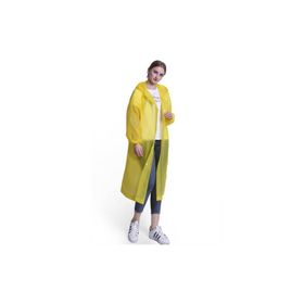 Hegi Sarı 0.15 mm Pvc Eva Yağmurluk Pardesü