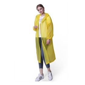 Hegi Sarı 0.15 mm Pvc Eva Yağmurluk Pardesü
