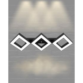 Hegza Lighting Amigo Plafonyer Siyah 4000K Doğal Beyaz Modern Led Avize