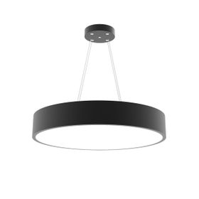 Hegza Lighting Drum-40 Ledli Siyah Modern Avize
