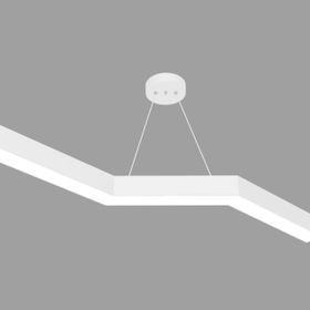 Hegza Lighting Gabbiano Beyaz Kasa Ledli Modern Avize