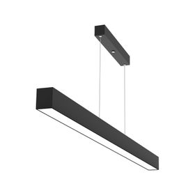 Hegza Lighting Lineer Ledli Modern Siyah 3000K Led Avize