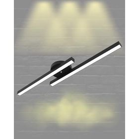 Hegza Lighting Marea Plafonyer Siyah 3000K Sarı Işık Modern Led Avize
