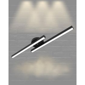 Hegza Lighting Marea Plafonyer Siyah 4000K Doğal Beyaz Modern Led Avize