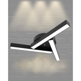 Hegza Lighting Mirador Plafonyer Siyah 4000K Doğal Beyaz Modern Led Avize