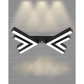 Hegza Lighting Osso Plafonyer Siyah 4000K Doğal Beyaz Modern Led Avize