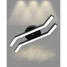 Hegza Lighting Pesca Plafonyer Siyah 4000K Doğal Beyaz Modern Led Avize