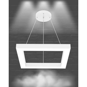 Hegza Lighting Quattro Beyaz Kasa Beyaz Işık Led Avize