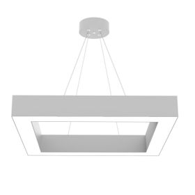 Hegza Lighting Quattro Gri Kasa Beyaz Işık Led Avize