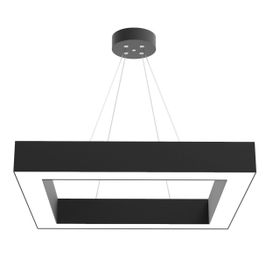 Hegza Lighting Quattro Siyah Kasa Beyaz Işık Led Avize