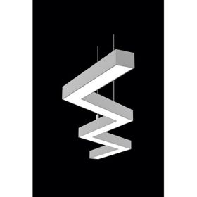 Hegza Zigzag Gün Işığı Led Avize