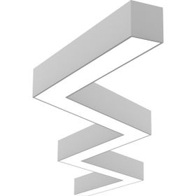 Hegza Zigzag Gün Işığı Led Avize