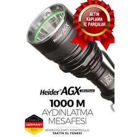 Heider AGX Ultra Power 1000m El Feneri