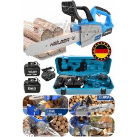 Heilber Alman V998 Çift Akülü 15 Pilli Akülü Ağaç Kesme Dal Budama Makinesi