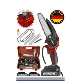 Heilber V598 15AHM Red Çift Akülü Şarjlı Ağaç Kesme Makinesi