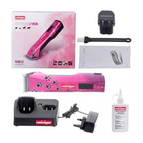 Heiniger İki Akülü Saphir Pink Evcil Hayvan Kırkma Makinesi
