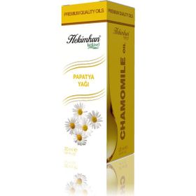 Hekimhan 20 ml Papatya Yağı Bitkisel Yağ Organik Yağ (3 adet)