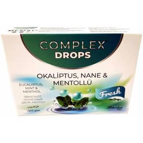 Hekimhan Complex Drops Okaliptus Nane Mentollü 24 Pastil