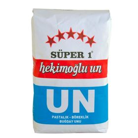Hekimoğlu 25 kg Süper 1 Pastalık Böreklik Buğday Unu