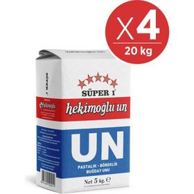 Hekimoğlu 5 kg Süper Un (4 adet)