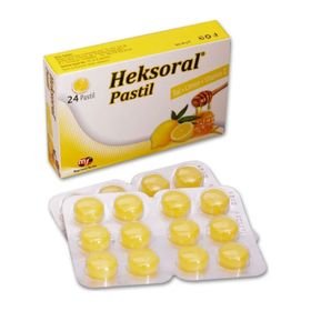 Heksoral Bal Limon Vitamin C 24 Pastil