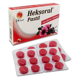 Heksoral Kara Mürver Ekinezya 24 Pastil