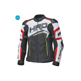 Held Safer SRX Sport Korumalı Siyah/Beyaz/Kırmızı Motosiklet Montu