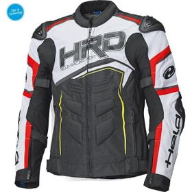 Held Safer SRX Sport Korumalı Siyah/Beyaz/Kırmızı Motosiklet Montu