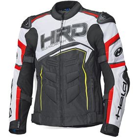 Held Safer SRX Sport Korumalı Siyah/Beyaz/Kırmızı Motosiklet Montu