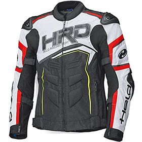 Held Safer SRX Sport Korumalı Siyah/Beyaz/Kırmızı Motosiklet Montu
