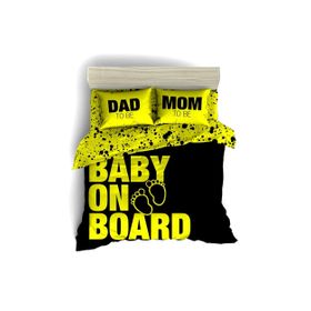 Helen George Baby On Board 200x220 cm Çift Kişilik Nevresim Takımı