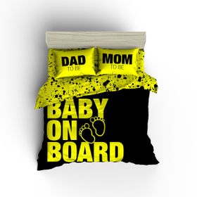 Helen George Baby On Board Çift Kişilik Nevresim Takımı