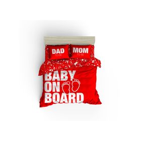 Helen George Baby On Board Çift Kişilik Nevresim Takımı