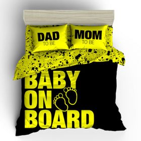 Helen George Baby On Board Çift Kişilik Nevresim Takımı