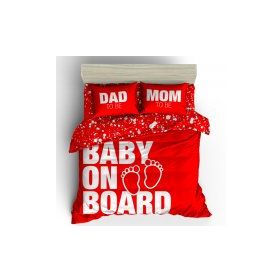 Helen George Baby On Board Çift Kişilik Nevresim Takımı