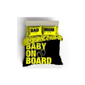 Helen George Baby On Board Çift Kişilik Nevresim Takımı